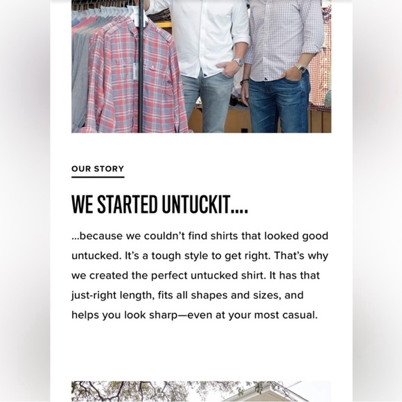 Untuckit Maraska Long Sleeve Shirt Dress - Picture 2 of 2